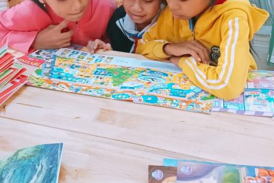 Giờ ra chơi trải nghiệm của học sinh